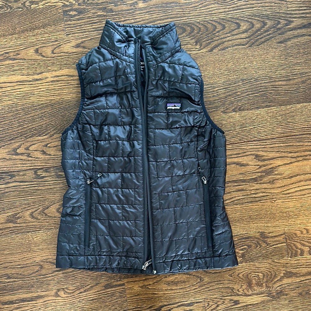 Black Quilted Puffer Vest